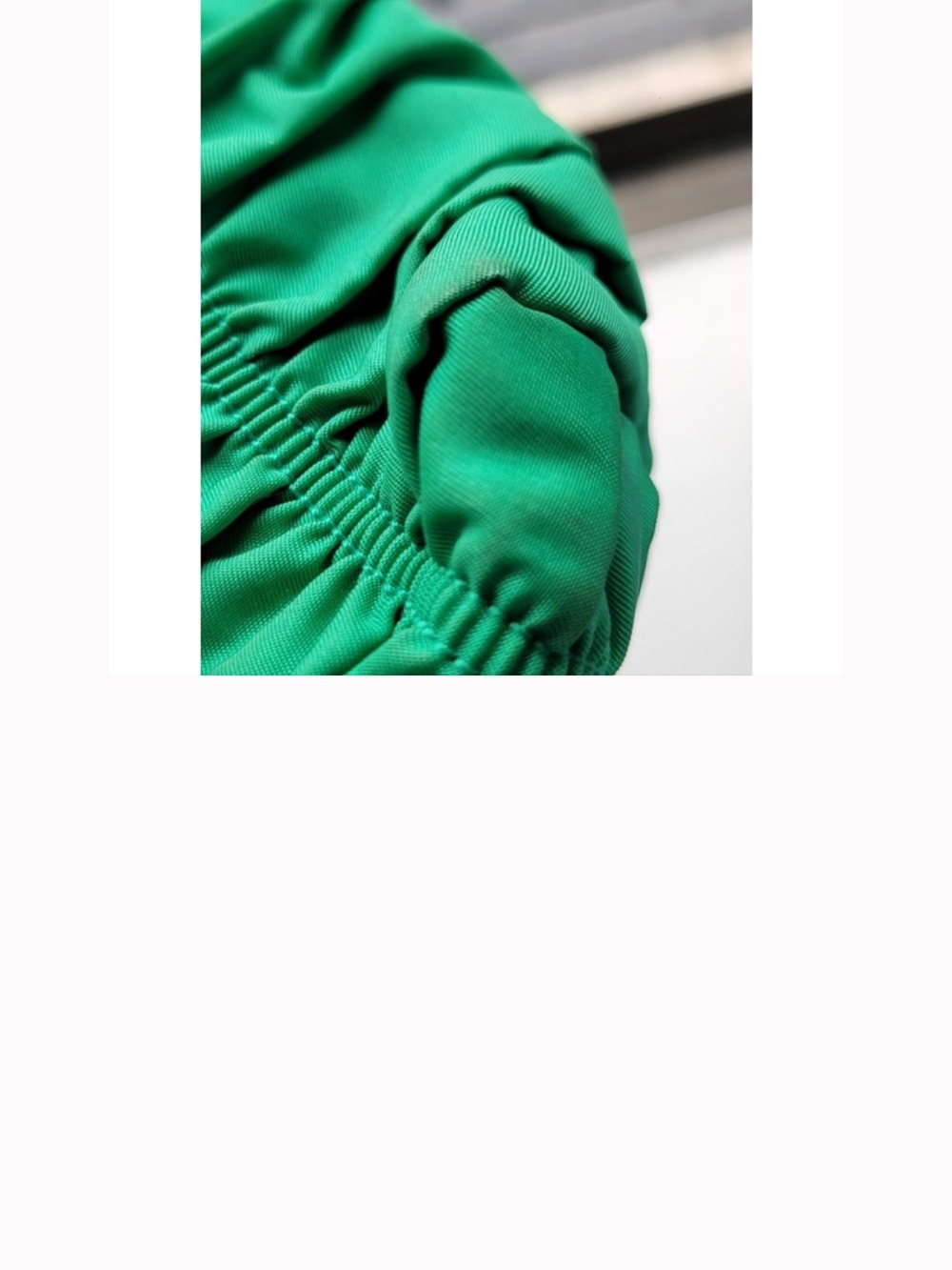Prada Tessuto Gaufre Cosmetic Pouch Nylon Green - Picture 8 of 10